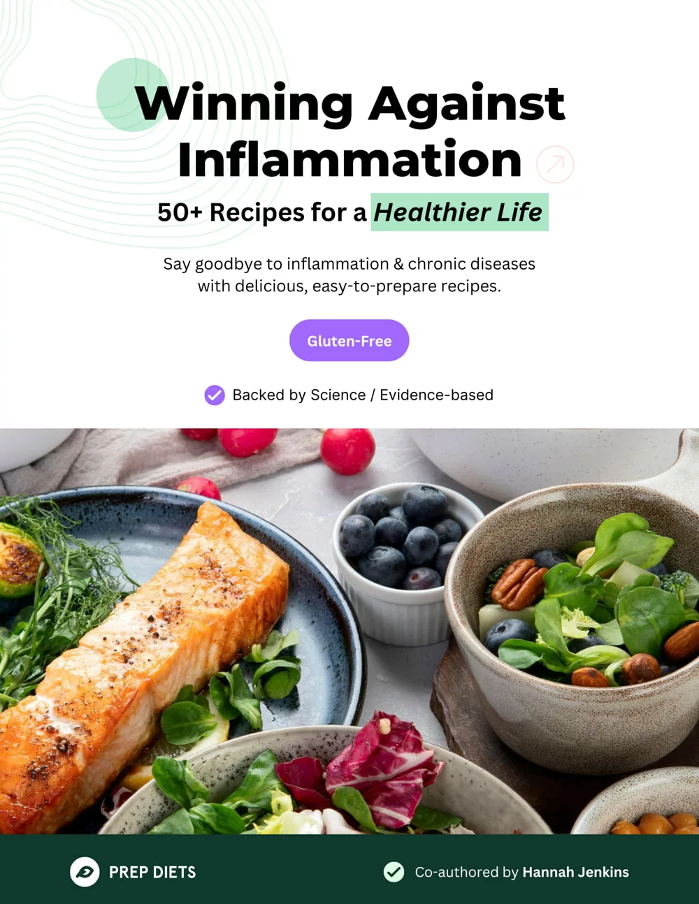 Winning Against Inflammation: 50+ Recipes for a Healthier Life - Front Cover